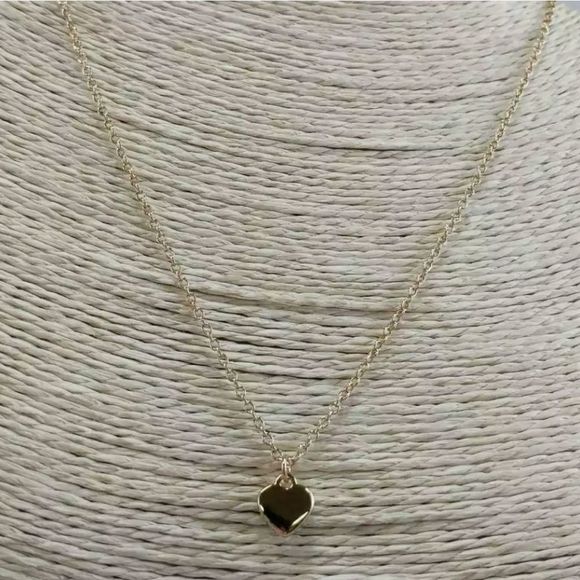 NWT 3PC Ted baker london SET Chunky heart necklace & Earrings. - Picture 5 of 14